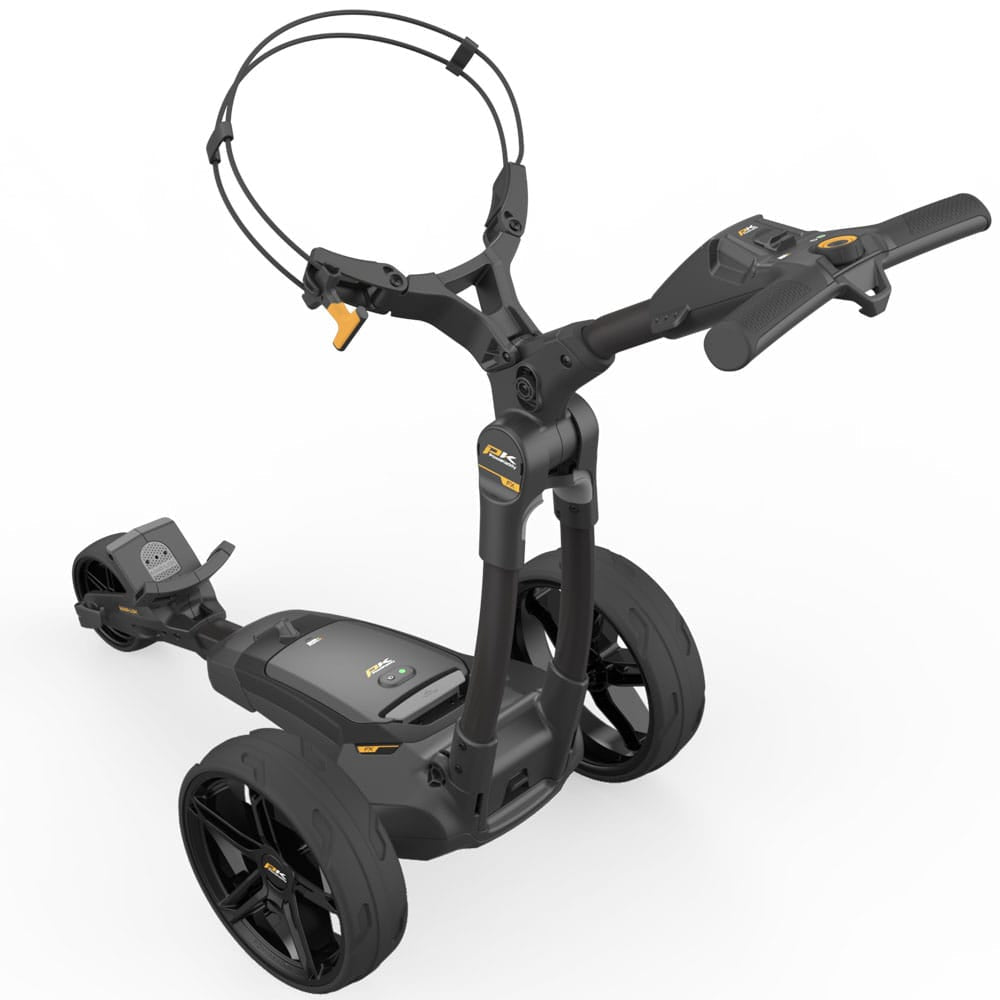 PowaKaddy FX1 Electric Golf Trolley 2026 - Black - view 3