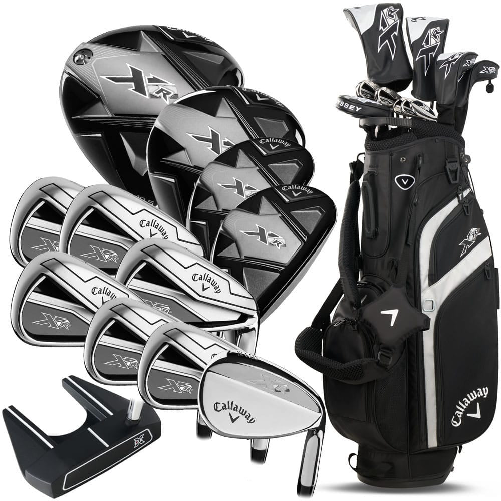 Callaway XR 26 13-Piece Stand Bag Package Set - Black/Silver