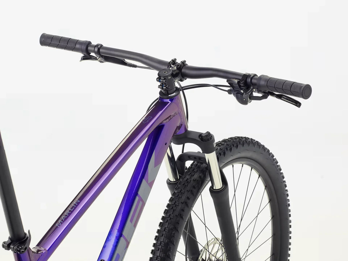 Trek Marlin 4 Gen 3 Mountain Bike 2027 - Purple Flip/Black Fade - view 3